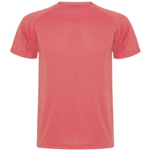T-shirt sport promotionnel homme 150gr Montecarlo ROLY corail fluo
